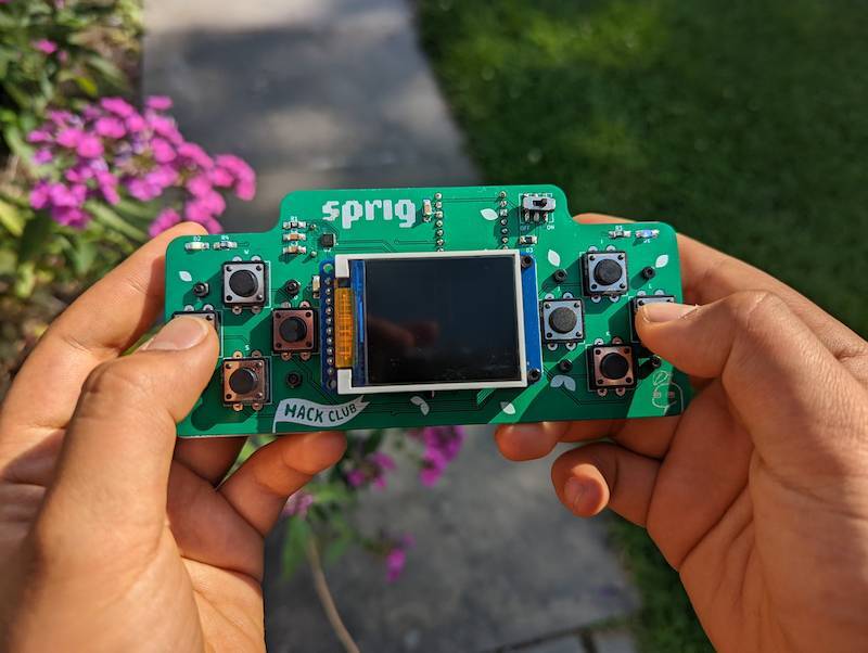 Sprig, an open-source game console